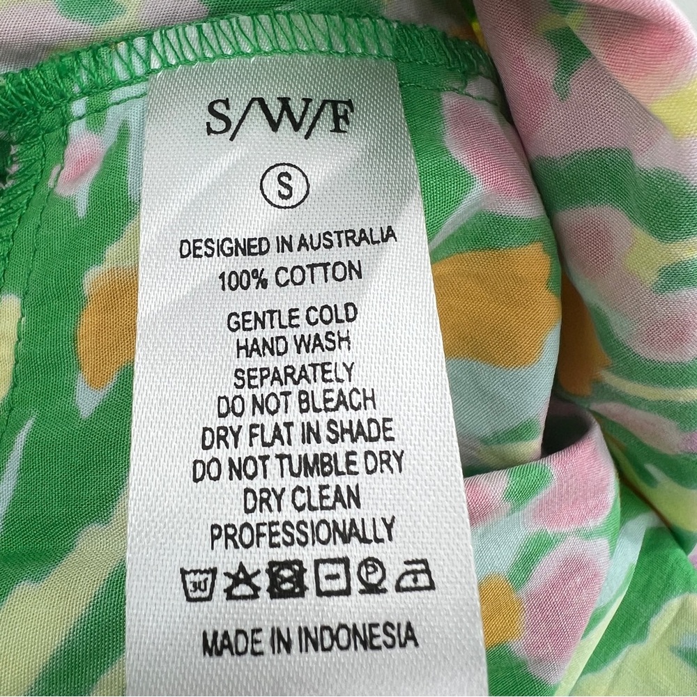 SWF NWT Centered One Shoulder Maxi Dress in Ischia size Small - Picture 7 of 10